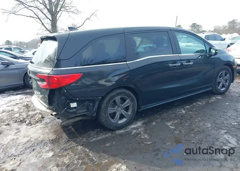 2022 Honda Odyssey Ex z USA, uszkodzony, nr VIN 5FNRL6H56NB035944